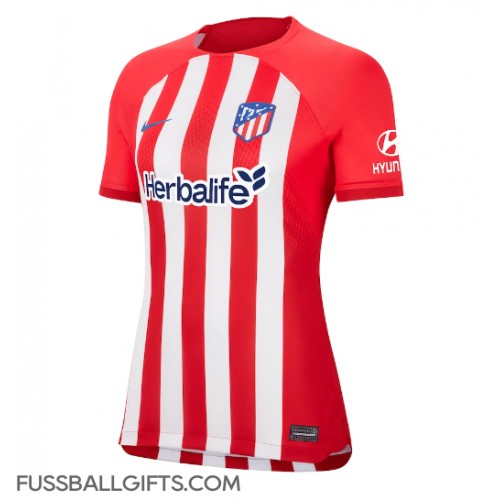 Atletico Madrid Fußballbekleidung Heimtrikot Damen 2023-24 Kurzarm